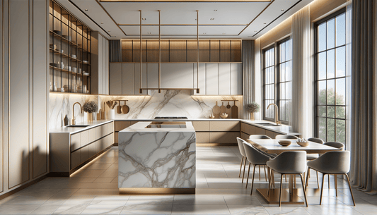 Porcelain Slabs for Kitchen: Luxurious, Durable Design Solutions - Zicana Boutique