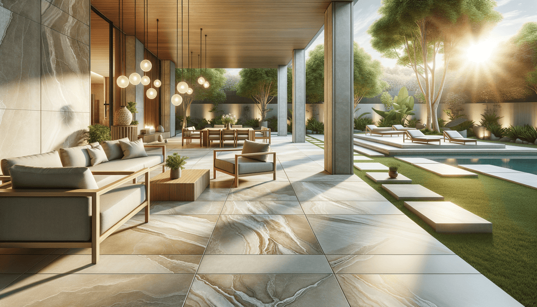 Porcelain Slabs for Outside: Elegant Durability for Outdoor Spaces - Zicana Boutique