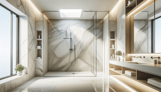 Porcelain Slabs for Shower Walls Near Me: Luxe Solutions - Zicana Boutique
