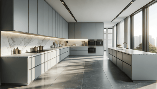 Porcelain Slabs Kitchen Design Ideas for Luxury Stone Spaces - Zicana Boutique
