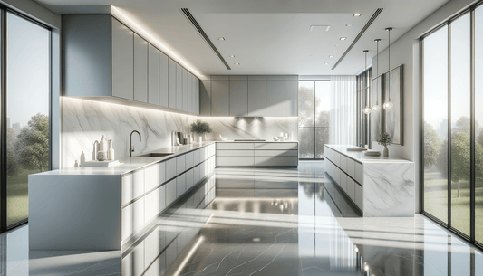 Porcelain slabs light grey elevate modern luxury surfaces effortlessly - Zicana Boutique