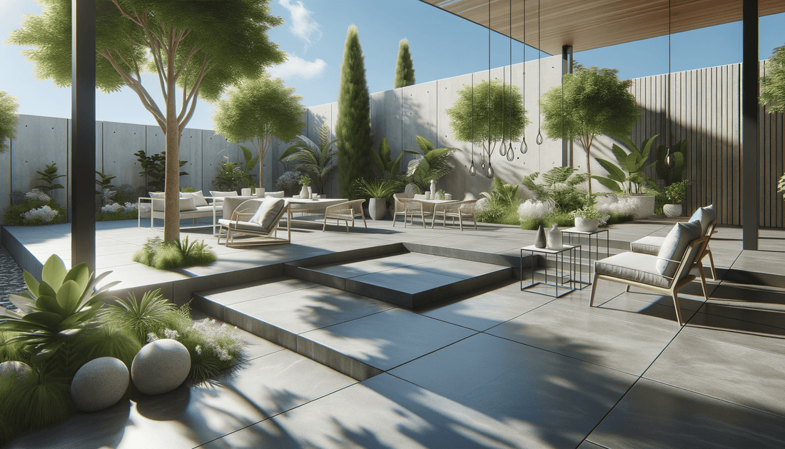 Porcelain Slabs Outside: Elegant, Durable Surfaces for Any Project - Zicana Boutique