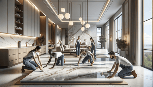 Porcelain slabs transforming high-end spaces with timeless elegance - Zicana Boutique