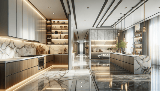 Porcelain Slabs vs Tiles for Luxury Surfaces and Design - Zicana Boutique