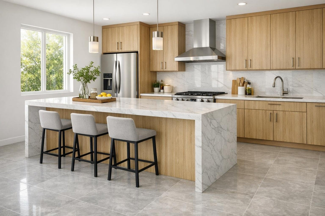 Porcelain Tile Floor Kitchen: Elegance Meets Durability - Zicana Boutique