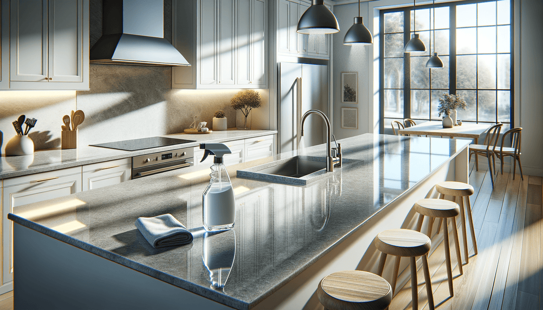 Q Action Silestone Cleaner Guide for Stone Surface Care - Zicana Boutique