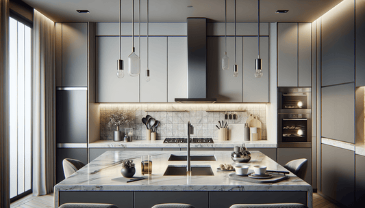 Quartz Countertops and Tile Backsplash: Elegant Solutions for Professionals - Z Boutique by Marble Couture