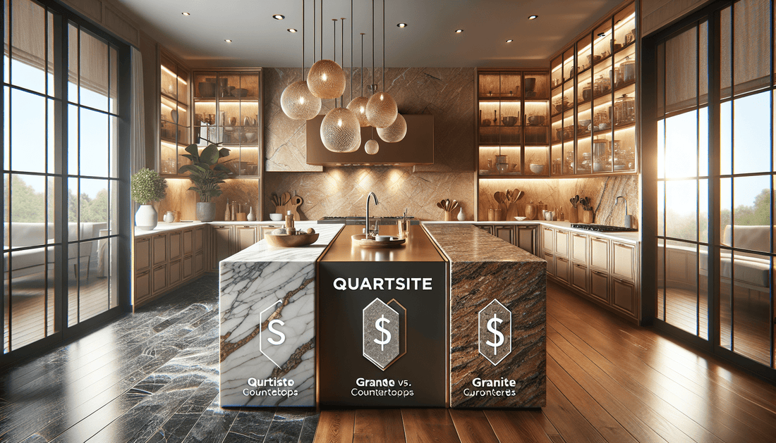 Quartzite vs. Granite Countertops: Cost Comparison for Discerning Homeowners - Zicana Boutique