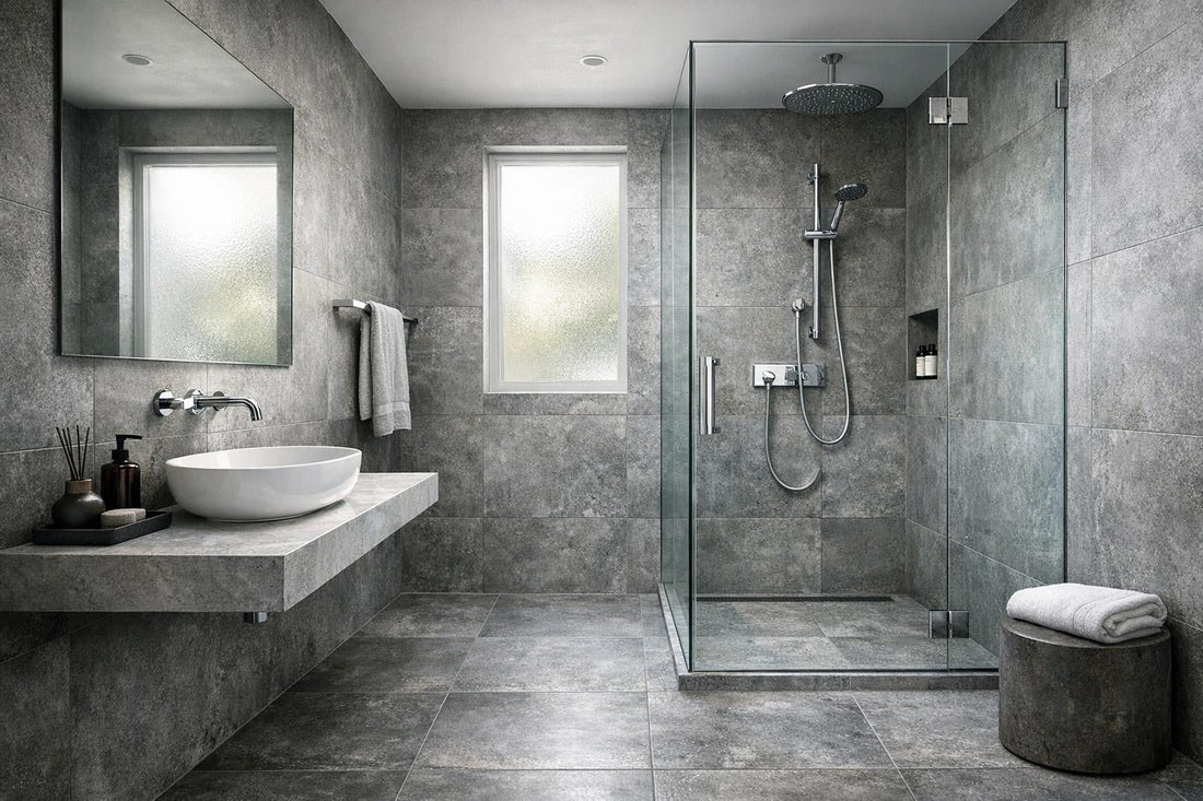 Raw Grey Tile Solutions for Artistic Elegance - Zicana Boutique