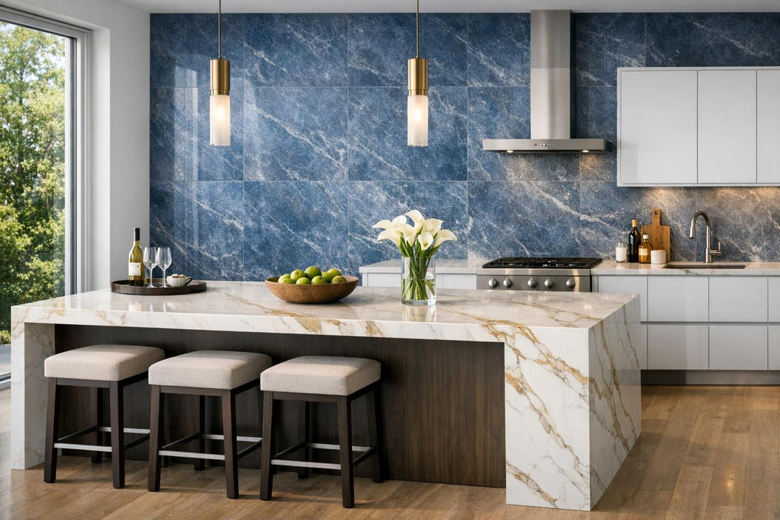 Reve Blue Florim: Elevate Spaces with Zicana's Expertise - Zicana Boutique