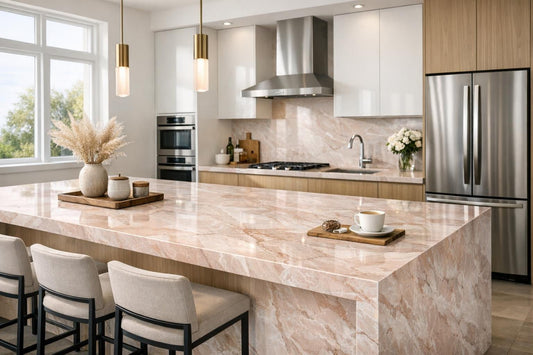 Reve Rose Florim: Elevate Spaces with Luxurious Stone Solutions - Zicana Boutique