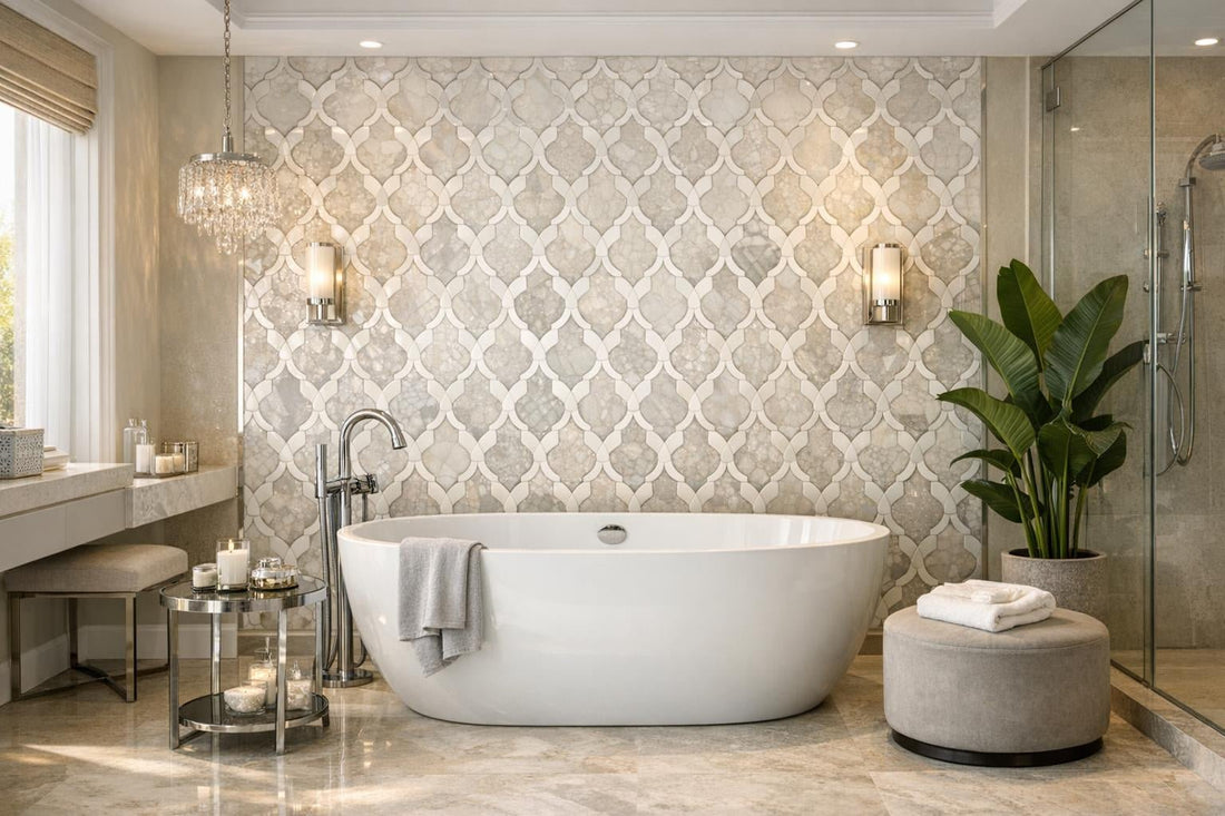 Rivera Propia Pearl Arabesque Marble for Luxurious Designs - Zicana Boutique