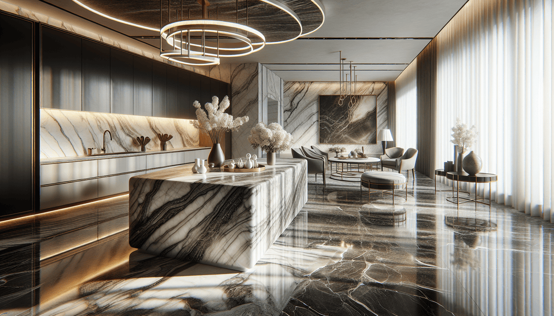 Shadowstorm Marble: Elevate Spaces with Timeless Elegance - Zicana Boutique