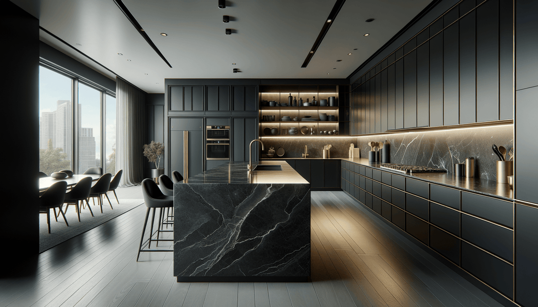 Silestone Black Canyon Sophistication for Luxe Stone Interiors - Zicana Boutique
