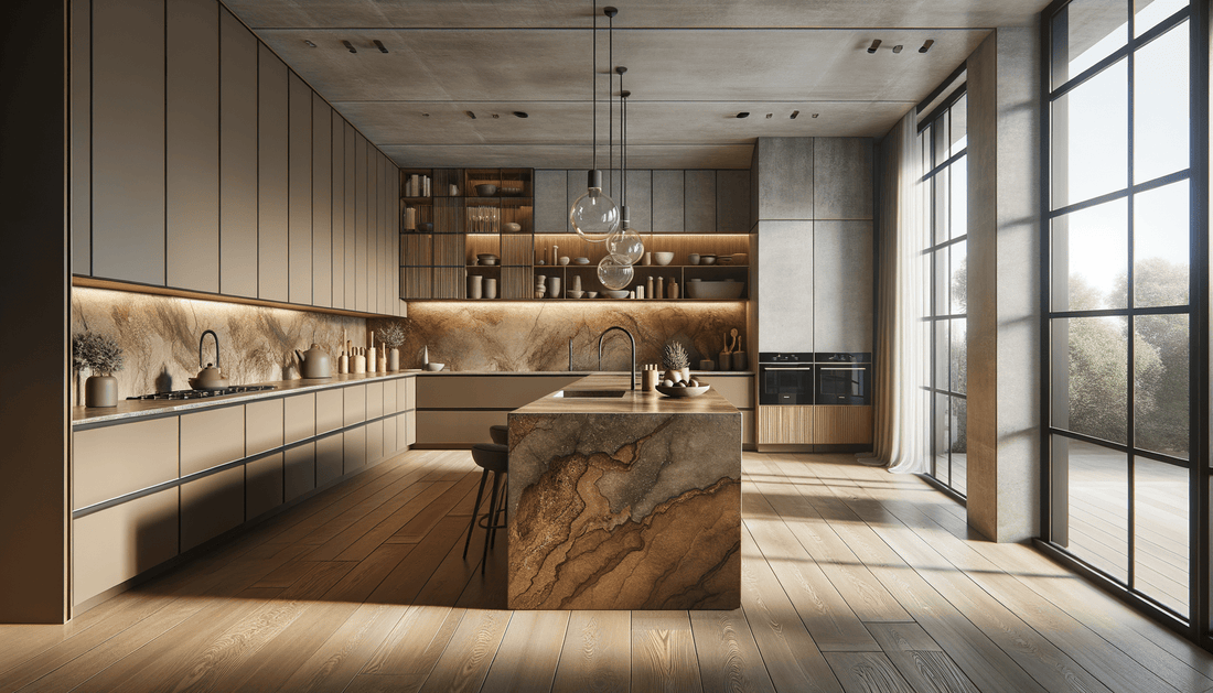 Silestone Bohemian Flame Suede Surfaces for Elevated Interiors - Zicana Boutique