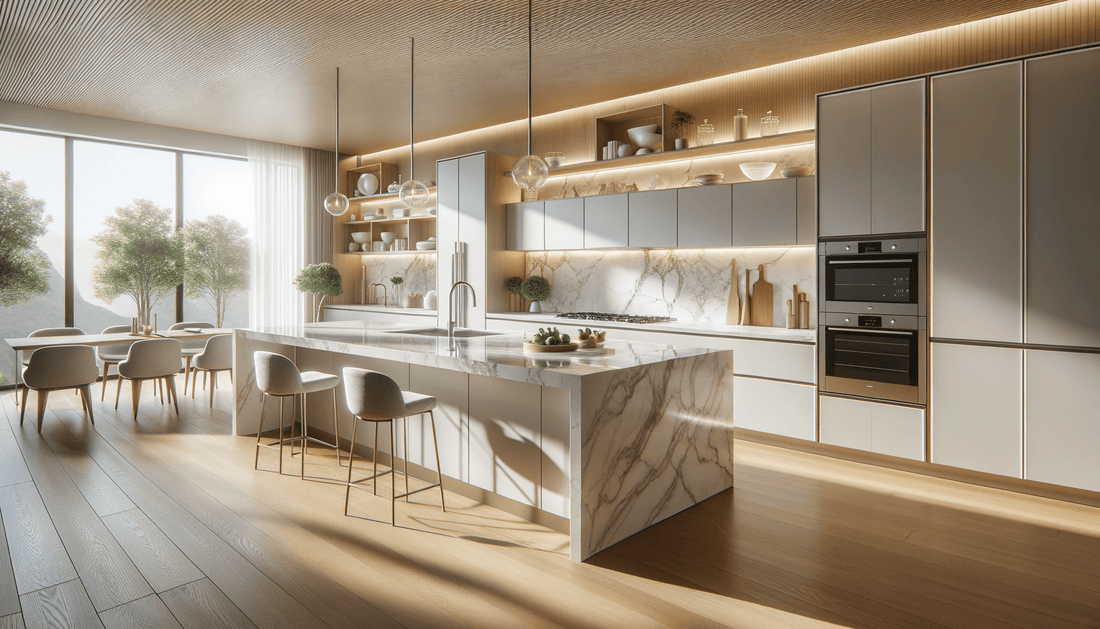 Silestone Calacatta Gold Quartz Kitchen Ideas for Luxe Living - Zicana Boutique