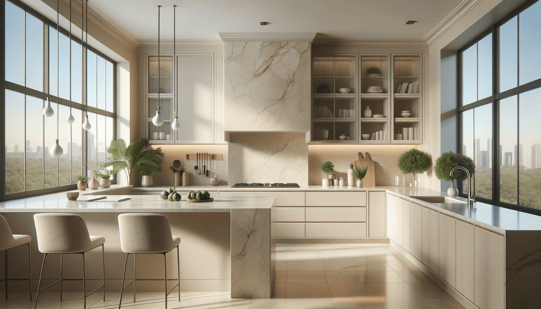 Silestone Capri Limestone Elegance for Luxurious Stone Designs - Zicana Boutique