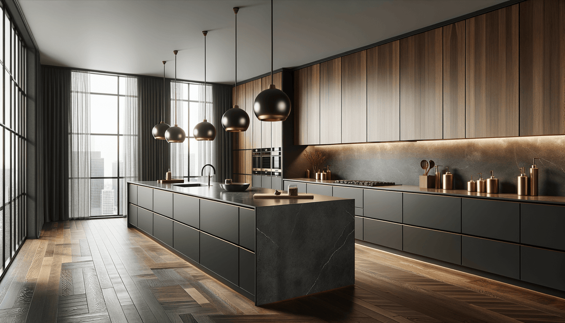 Silestone Charcoal Soapstone Surfaces for Luxe Interior Designs - Zicana Boutique