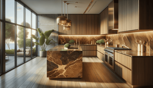 Silestone Chateau Brown Surfaces for Elevated Stone Design Choices - Zicana Boutique