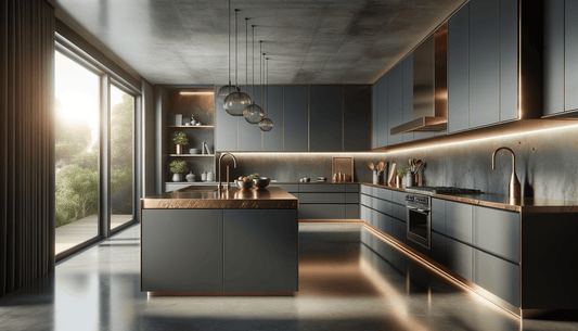 Silestone Copper Mist Countertop Elegance for Luxe Interiors - Zicana Boutique