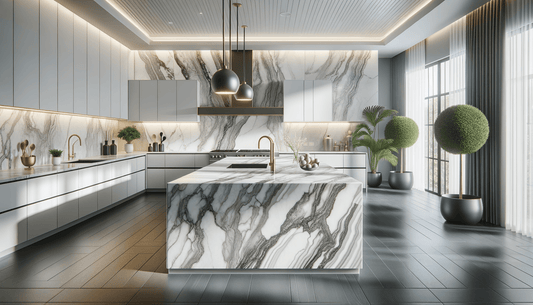 Silestone Eternal Calacatta Ideas for Luxe Stone Interiors - Zicana Boutique