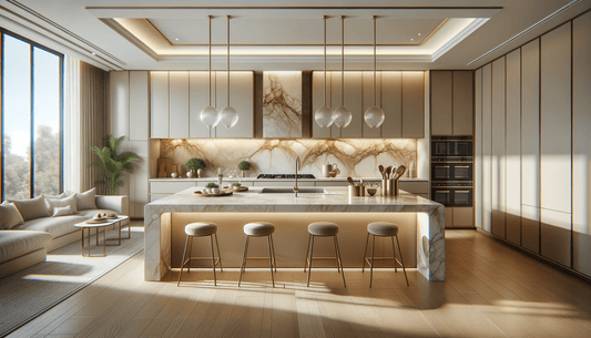 Silestone Eternal D'Or Surfaces for Luxury Stone Interiors - Zicana Boutique