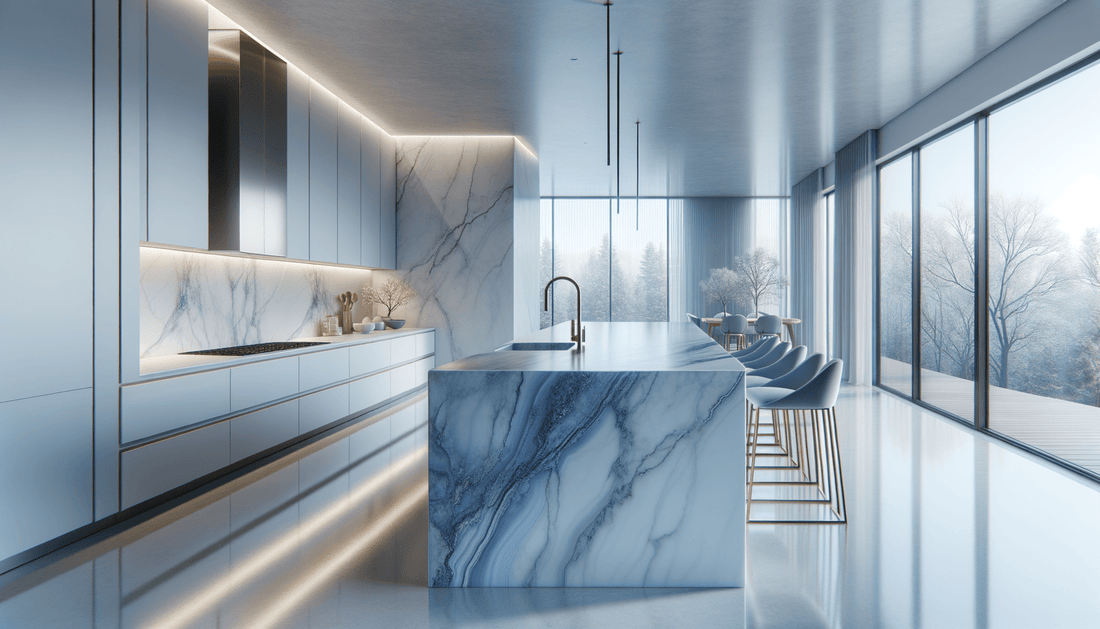 Silestone Ethereal Indigo Designs Elevate Luxury Stone Interiors - Zicana Boutique