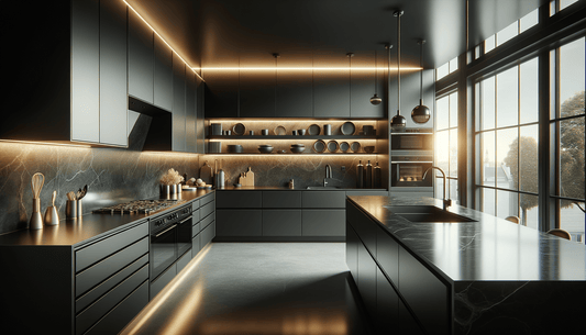 Silestone Iconic Black Surfaces for Luxury Interior Designs - Zicana Boutique