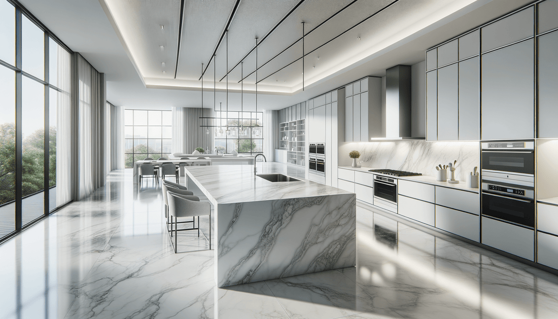 Silestone jumbo slabs for seamless luxury stone installations - Zicana Boutique