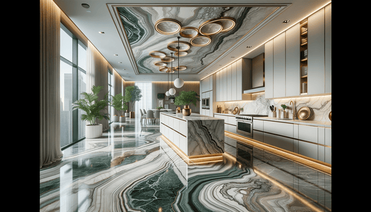 Silestone Ocean Jasper Quartz Ideas for Luxe Stone Spaces - Zicana Boutique