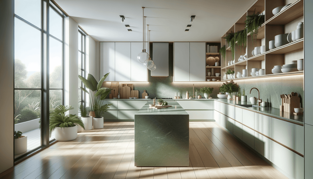 Silestone Posidonia Green Inspiration for Timeless Interior Elegance ...
