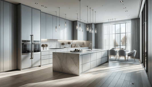 Silestone Quartz Grey Expo Elegance for Luxe Stone Spaces - Zicana Boutique