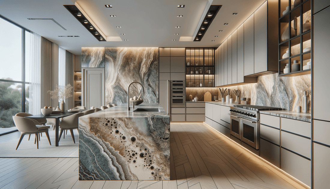 Silestone Quartz Ocean Jasper Surfaces for Luxury Stone Design - Zicana Boutique