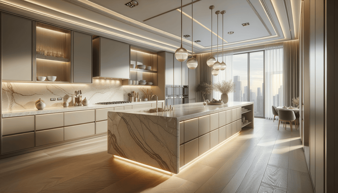 Silestone Versailles Ivory Quartz Elegance for Luxe Interiors - Zicana Boutique
