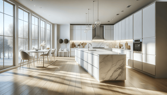 Silestone White Zeus Surfaces for Luxury Stone Design Solutions - Zicana Boutique
