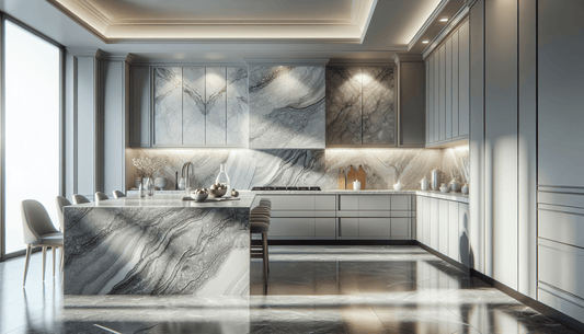 Silver Cloud Granite: Timeless Elegance for Luxurious Home Designs - Z Boutique by Marble Couture