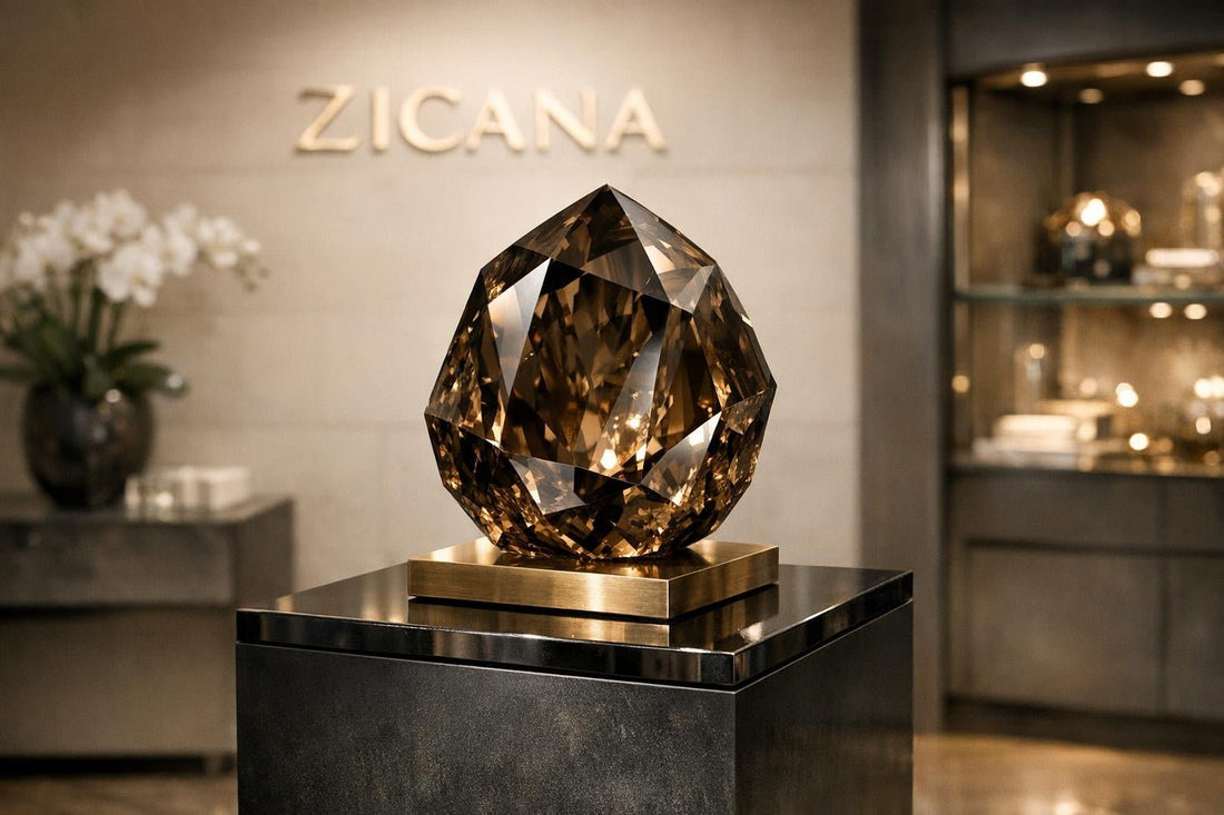 Smokey Quartz Gemstone Elegance at Zicana Boutique - Zicana Boutique