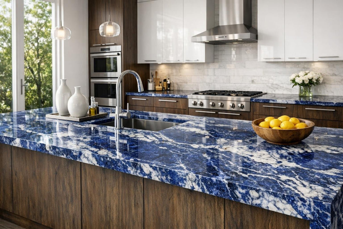Sodalite Blue Extra Quartzite Insights - Zicana Boutique - Zicana Boutique