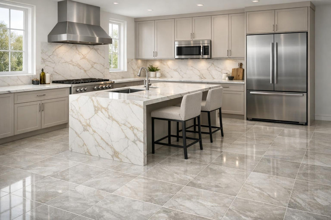 Sophisticated Ceramic Floor Tiles Kitchen Ideas for Professionals - Zicana Boutique