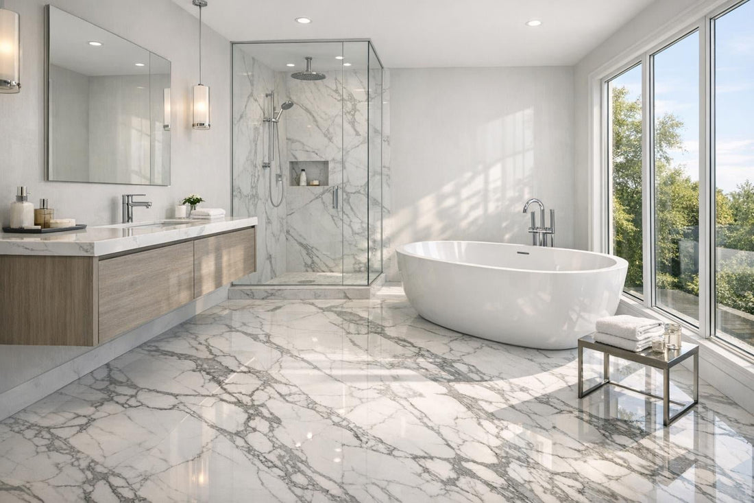 Statuario Extra Level: Elevate Spaces with Emilgroup Solutions - Zicana Boutique