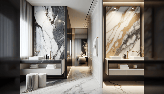 Statuario vs Calacatta Marble Guide for Luxury Design Excellence - Z Boutique by Marble Couture