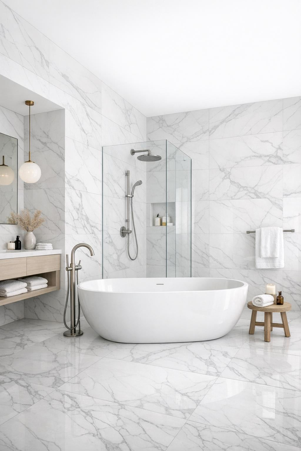 Statuario White Level: Transform Spaces with Emilgroup Luxury - Zicana Boutique