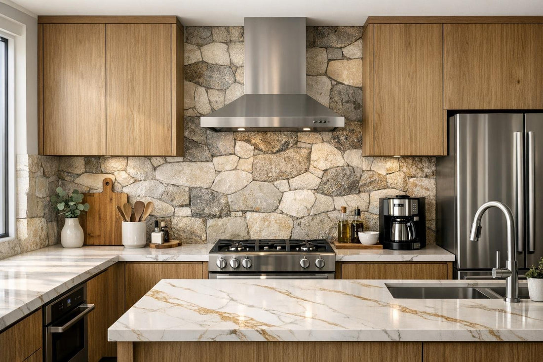 Stone Backsplash Tips for Designers and Homeowners Alike - Zicana Boutique