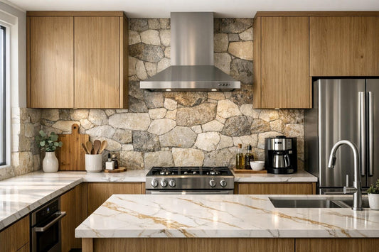 Stone Backsplash Tips for Designers and Homeowners Alike - Zicana Boutique