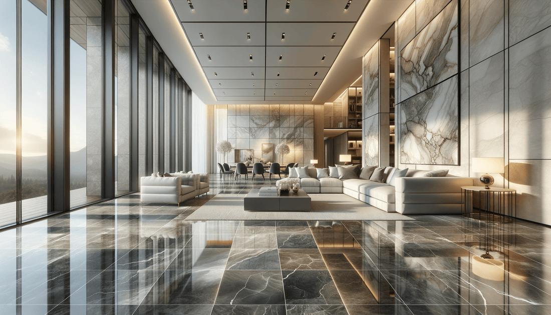 Stone Tile Porcelain Slabs for Luxury Interior Design Solutions - Zicana Boutique