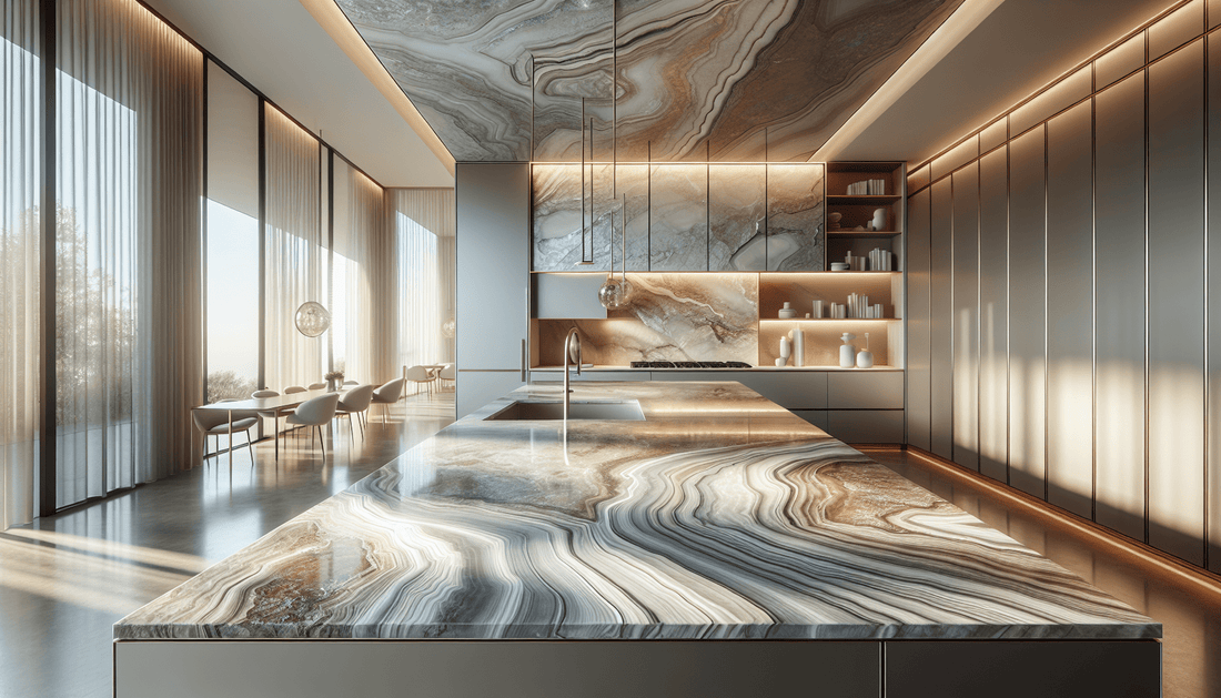 Strata Argentum Neolith: Luxury Surfaces for Timeless Home Design - Z Boutique by Marble Couture