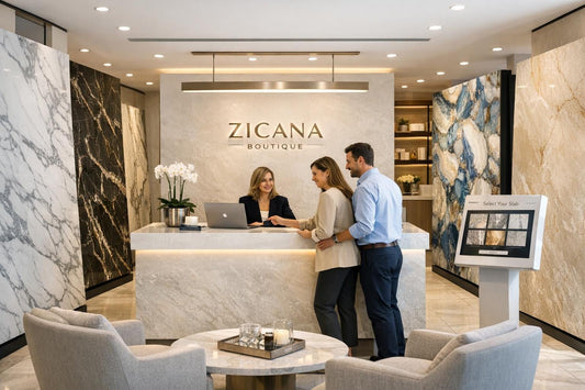 Streamline Ordering with Zicana Boutique's Porcelain Slabs - Zicana Boutique