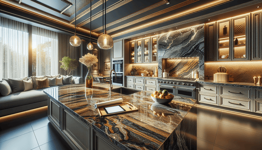 Stunning Granite Countertop Examples for Luxe Home Designs - Z Boutique by Marble Couture