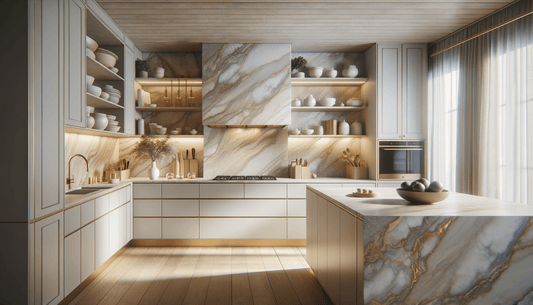 Stunning Photos of Taj Mahal Quartzite for Inspired Design - Zicana Boutique