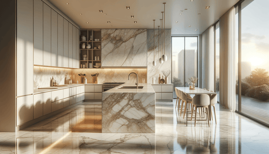 Stunning Pictures of Taj Mahal Quartzite Countertops for Inspiration - Zicana Boutique